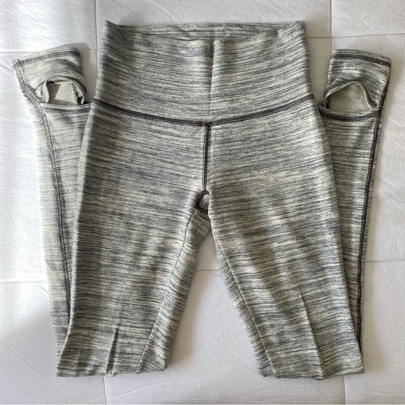 Free People Movement Namaste Heather grey stirrup leggings - Picture 2 of 5